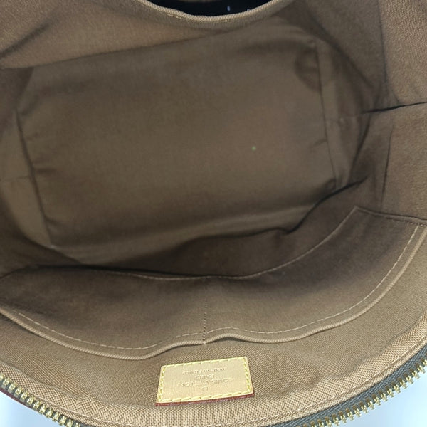 PALERMO PM Monogram Coated Canvas Brown