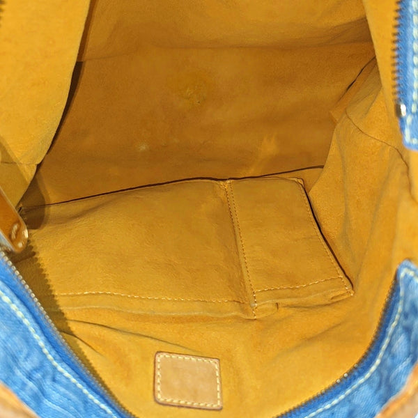 NEO CABBY GM Monogram Denim Blue