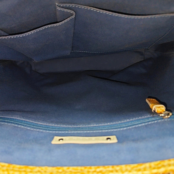 Canvas Top Handle Bag Gray
