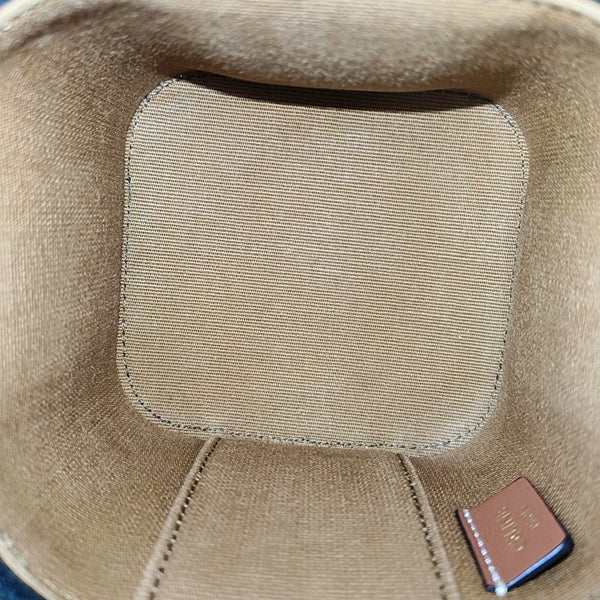 Coated Canvas Shoulder Bag Black