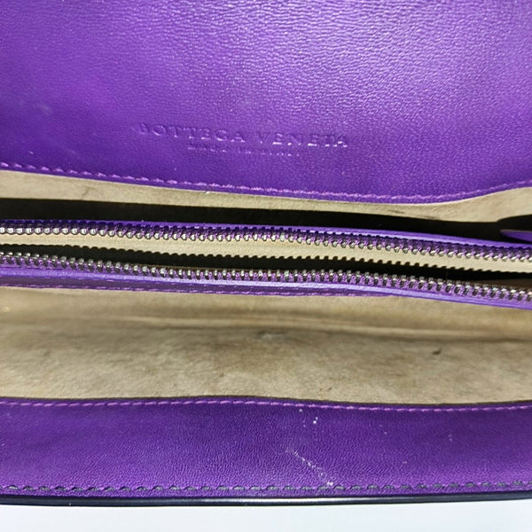 Olimpia Knot Lambskin Purple