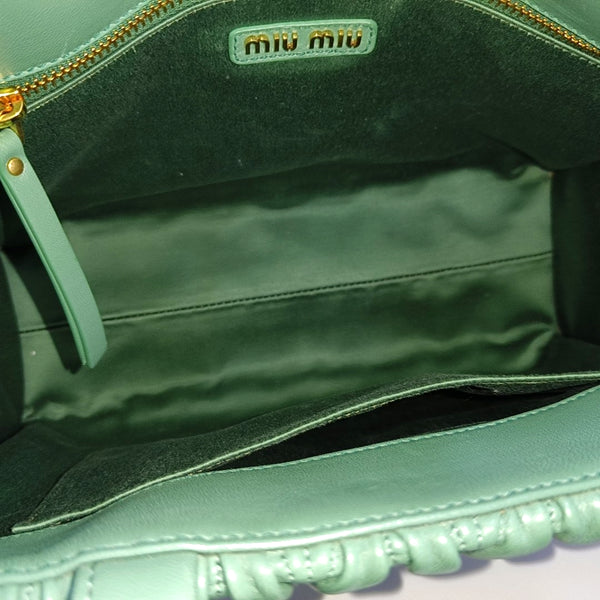 Quilted Lambskin Green