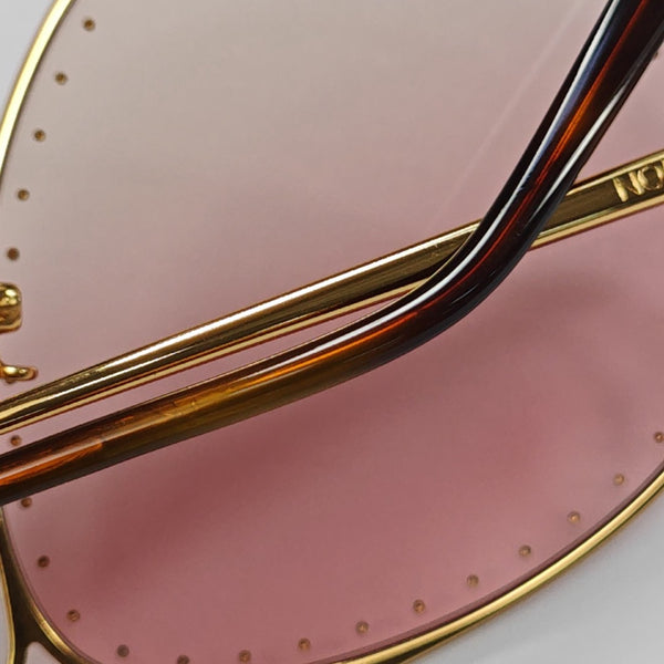 Metal Sunglasses Red