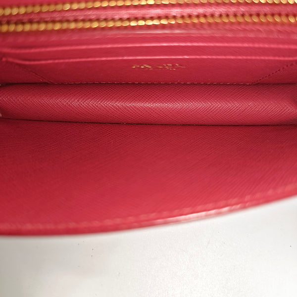 Calfskin Shoulder Bag Mini Red