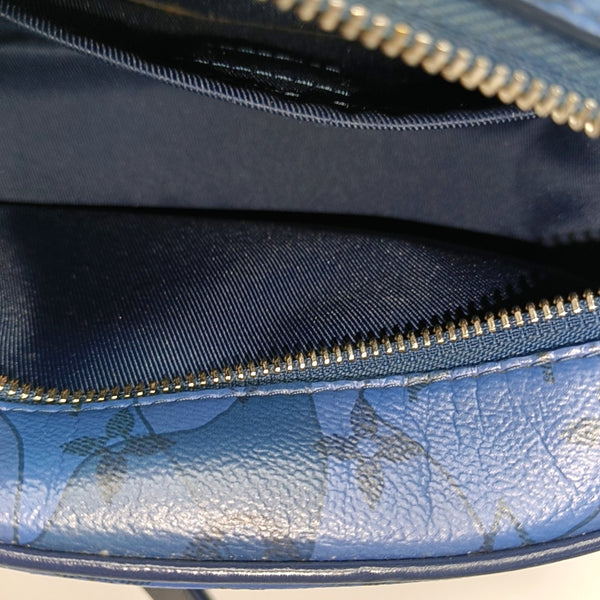 SOFT TRUNK Mini Monogram Coated Canvas Blue