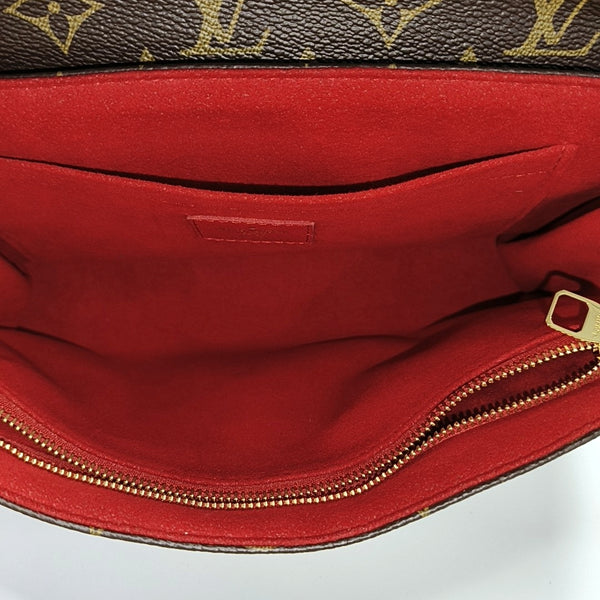 SAINT PLACIDE Monogram Coated Canvas Brown
