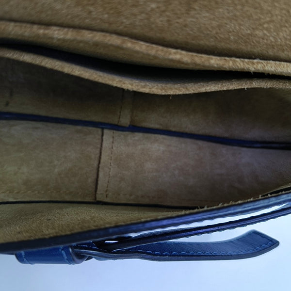 Gate Mini Calfskin Blue
