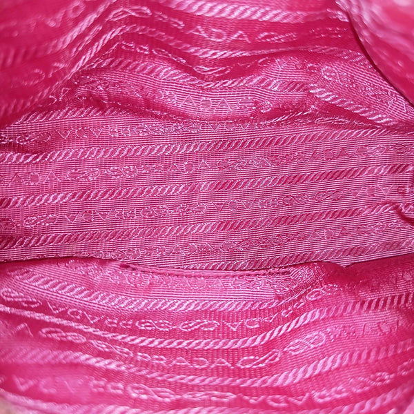 Patent Leather Top Handle Bag Pink