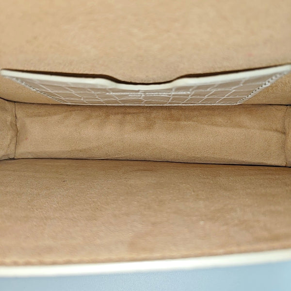 Calfskin Shoulder Bag White