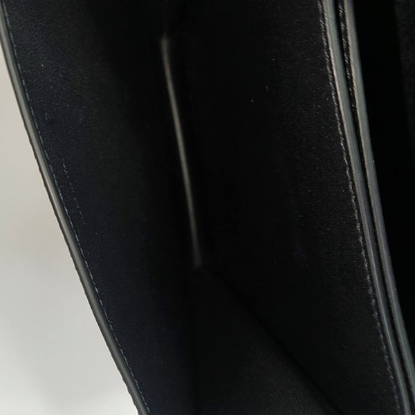 TRIOMPHE Medium Calfskin Black