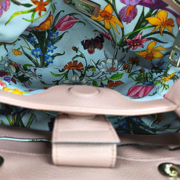 Bamboo 1947 Medium Calfskin Pink