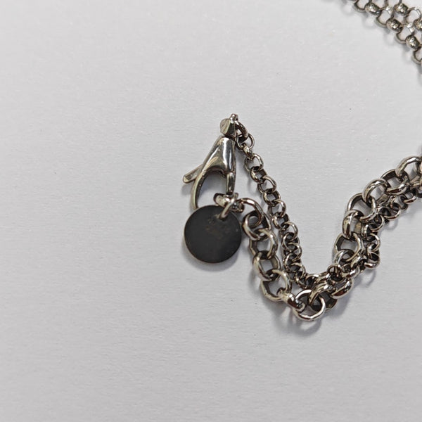 Interlocking G 925 Sterling Silver Necklace