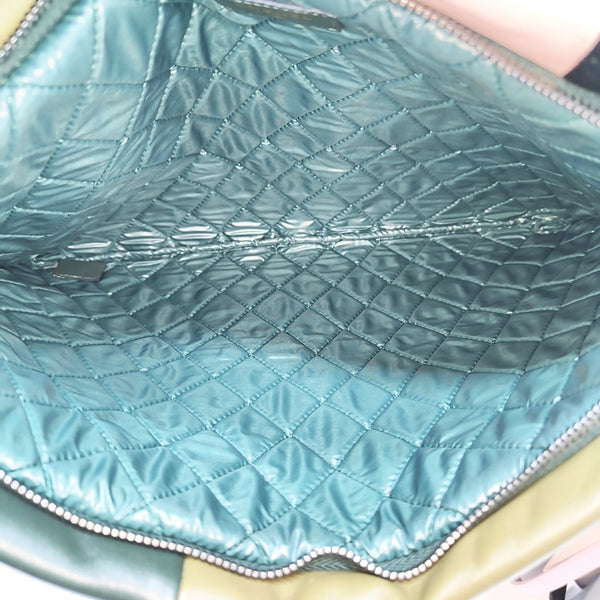 Quilted Lambskin Clutch Multicolor