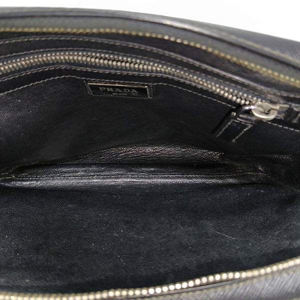 Calfskin Clutch Black