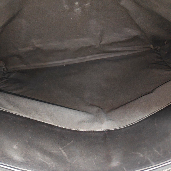 Calfskin Top Handle Bag Black