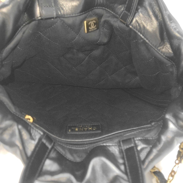 Quilted Calfskin Black