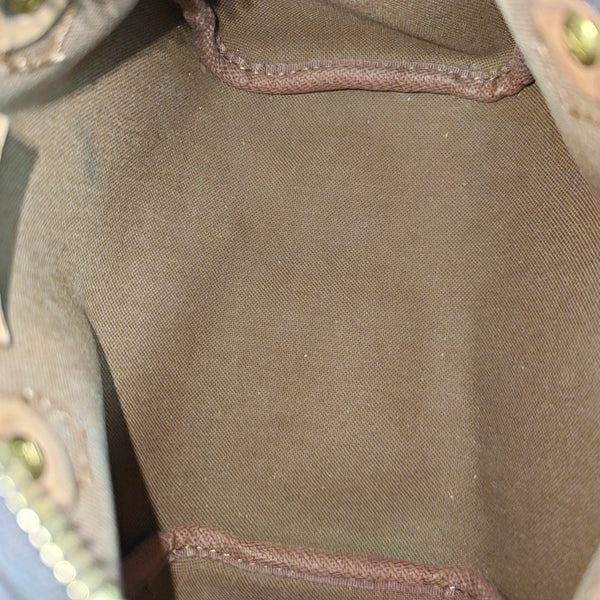 SPEEDY Nano Monogram Coated Canvas Brown