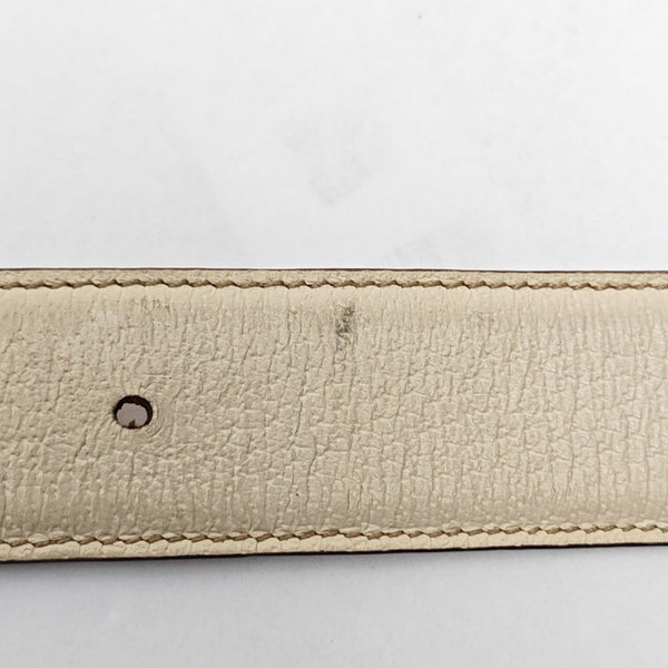 Fabric Belt Brown