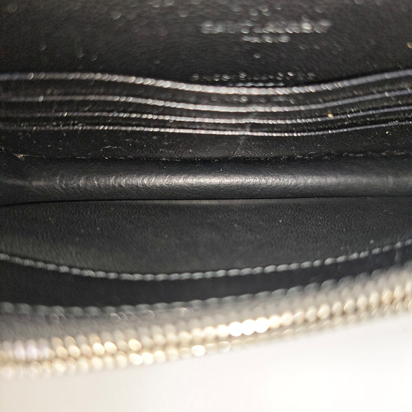 MONOGRAM WOC Chevron Calfskin Black