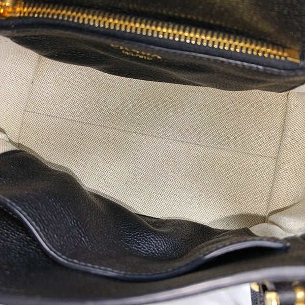 Calfskin Shoulder Bag Black