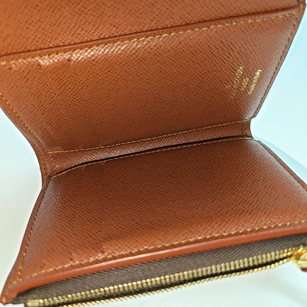 VICTORINE Monogram Coated Canvas Brown Wallet