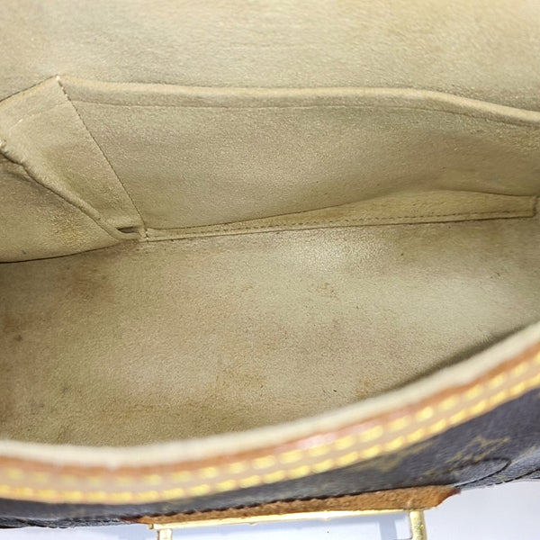 BEVERLY MM Monogram Coated Canvas Brown