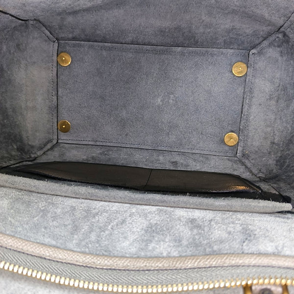 BELT Mini Calfskin Gray