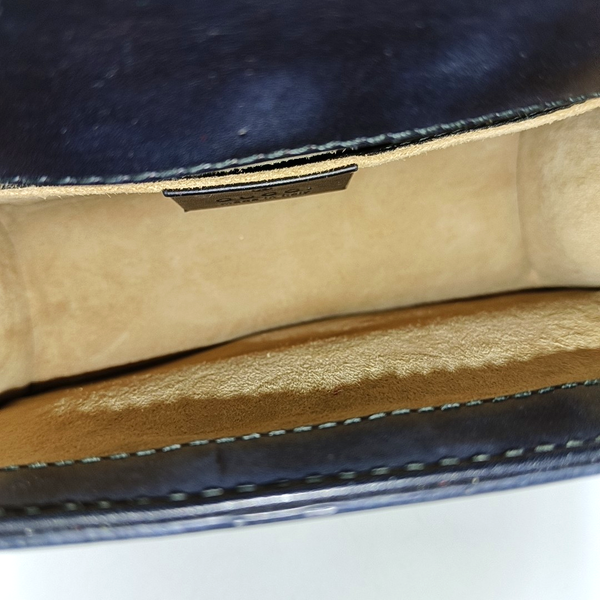 Authenticated pre-owned Sylvie Mini Calfskin Black - Shoulder Bag at Looply
