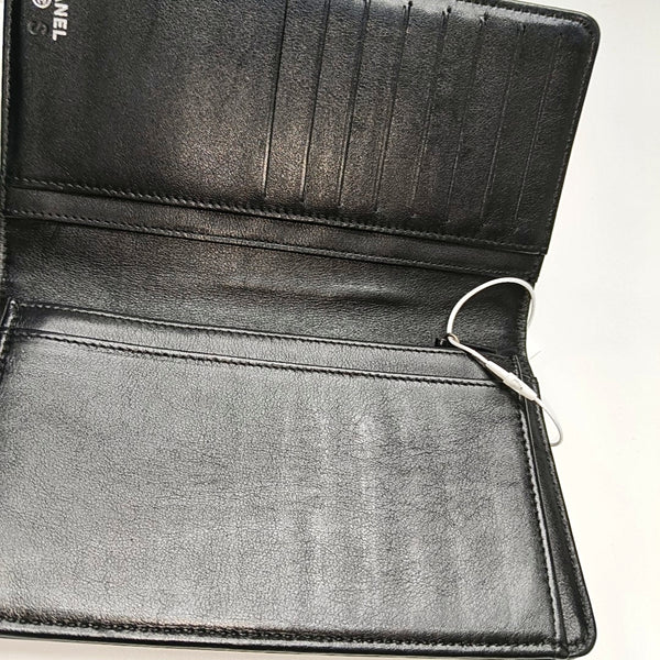 Calfskin Wallet Black