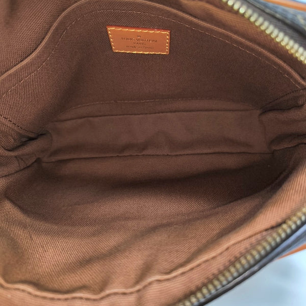 NIL Monogram Coated Canvas Brown