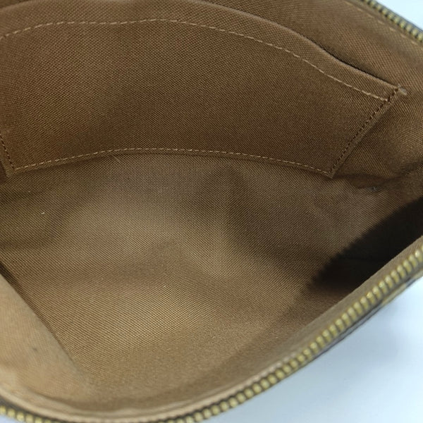 ACCESSOIRES GM Monogram Coated Canvas Brown