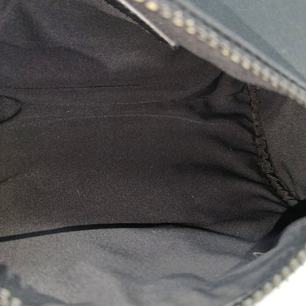 Fabric Shoulder Bag Black