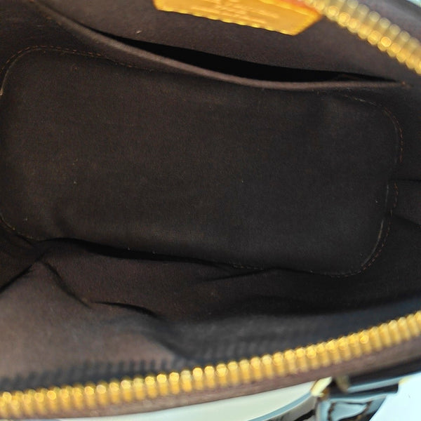 Authenticated pre-owned ALMA BB Patent Leather Burgundy - Shoulder Bag at Looply