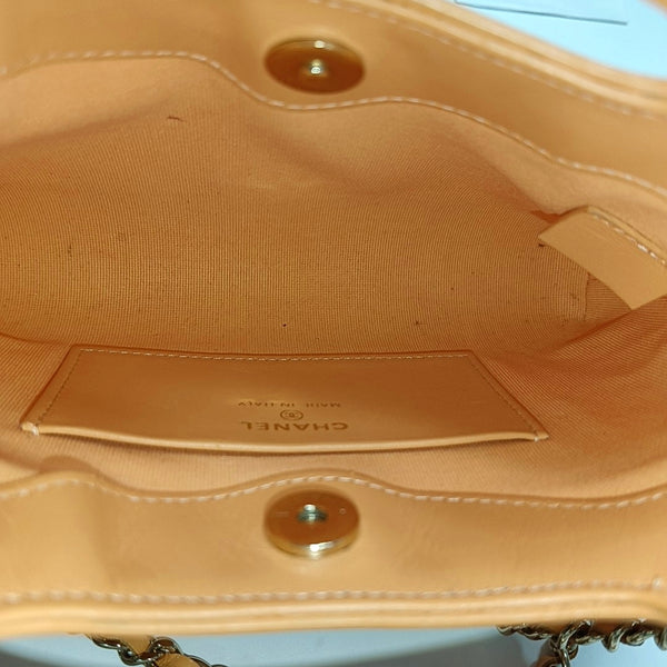 CHANEL 31 Nano Quilted Calfskin Yellow