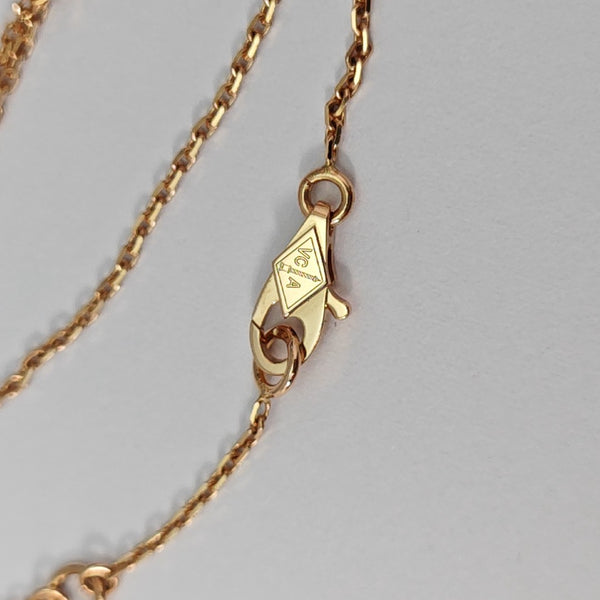 Sweet Alhambra 18k Rose Gold Necklace