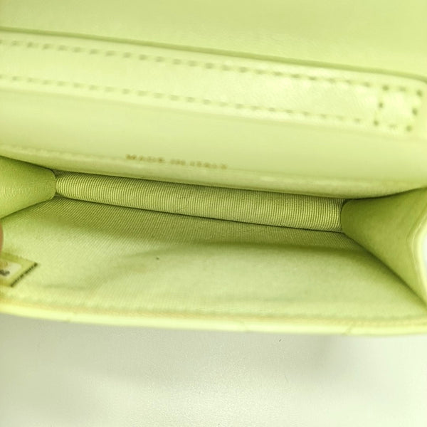 Authenticated pre-owned CHANEL 19 Quilted Lambskin Green - Crossbody Bag at Looply