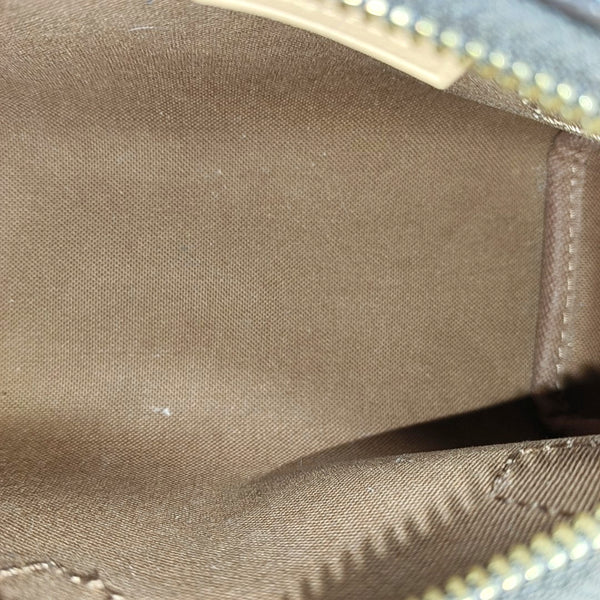 SPEEDY Nano Monogram Coated Canvas Brown