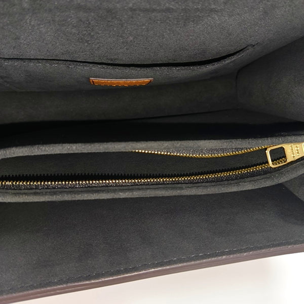 DAUPHINE MM Monogram Coated Canvas Brown
