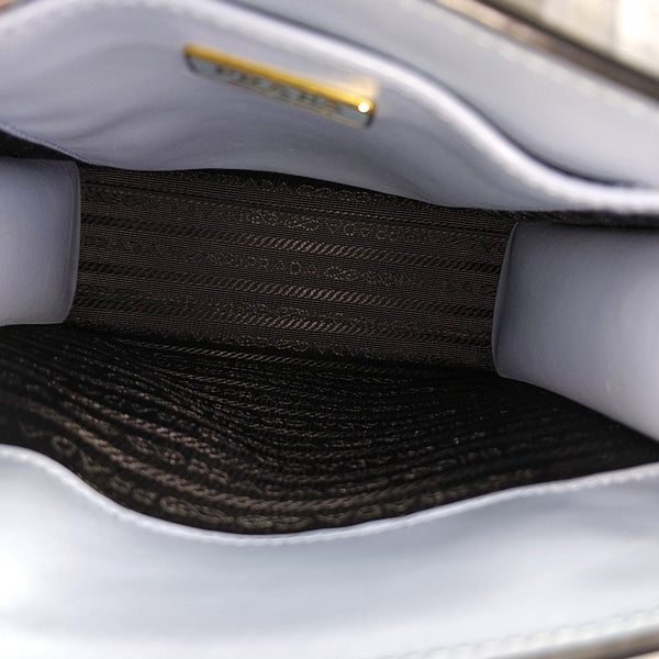 Saffiano Calfskin Tote Bag Small Blue