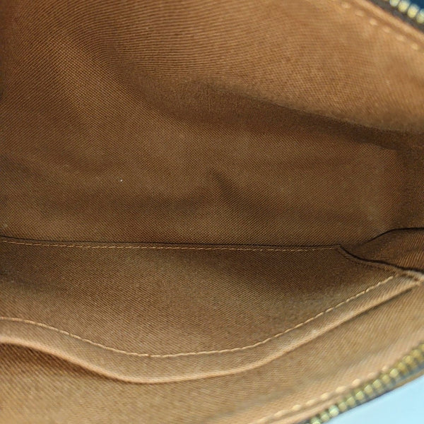 ACCESSOIRES GM Monogram Coated Canvas Brown