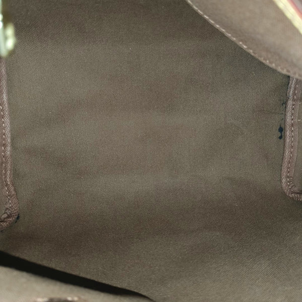 SPEEDY 25 Monogram Coated Canvas Brown