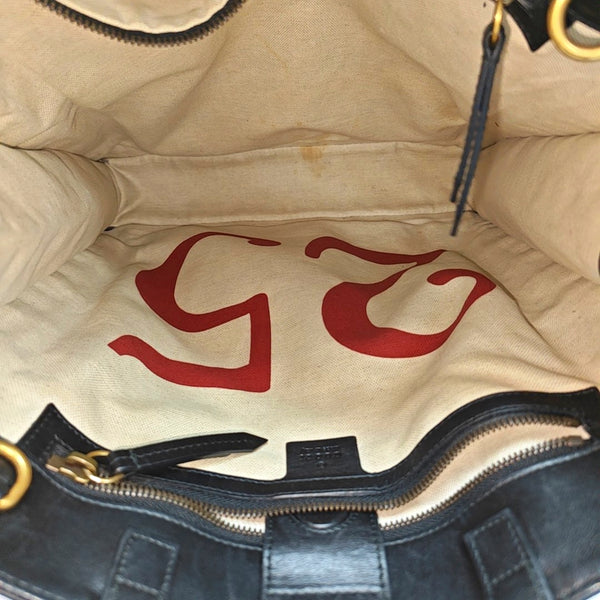 GG Supreme Monogram Coated Canvas Brown
