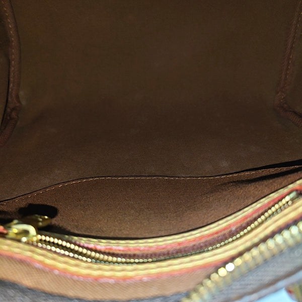 SPEEDY 25 Monogram Coated Canvas Brown