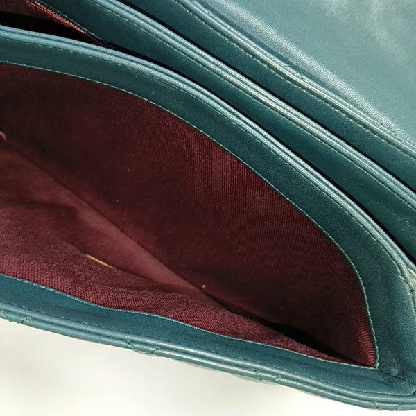 Quilted Calfskin Blue