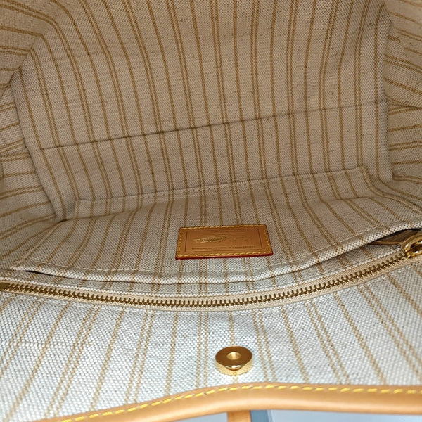 CARRYALL PM Monogram Coated Canvas Blue