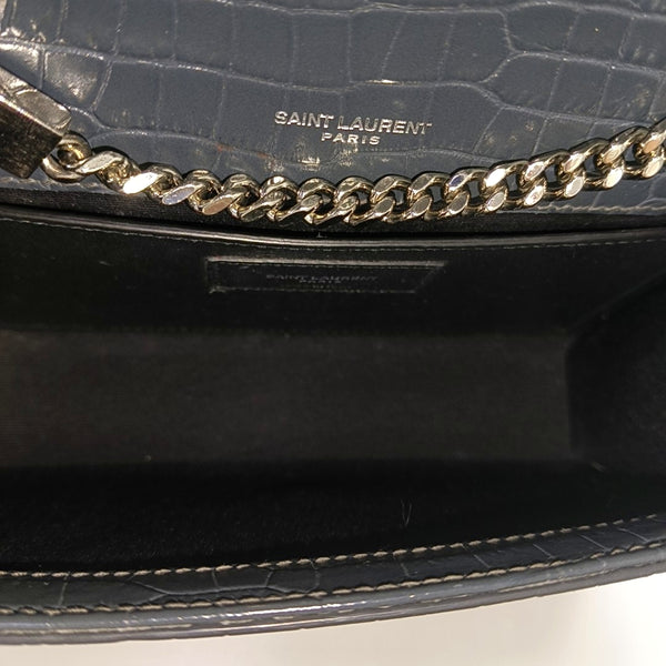 KATE Small Calfskin Grey