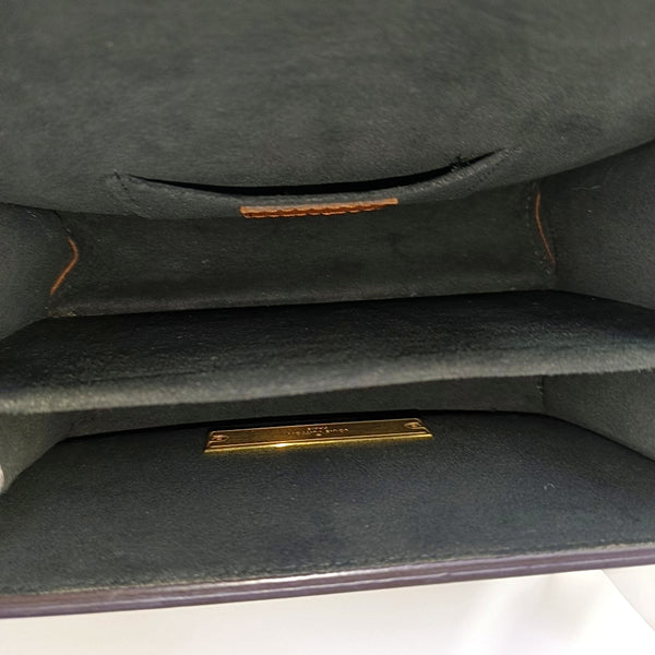 DAUPHINE Mini Monogram Coated Canvas Brown