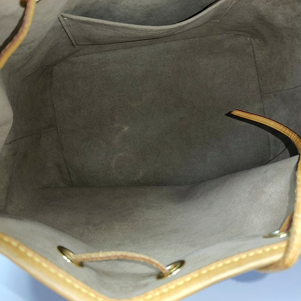 LV × TM NÉONOÉ MM Monogram Coated Canvas Black