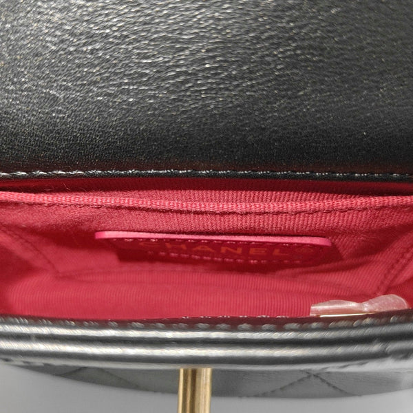 Quilted Calfskin Mini Black