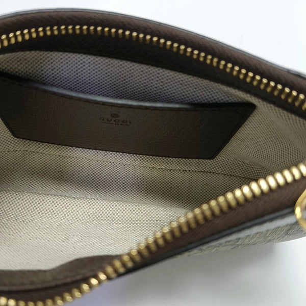 Ophidia Mini Monogram Coated Canvas Beige